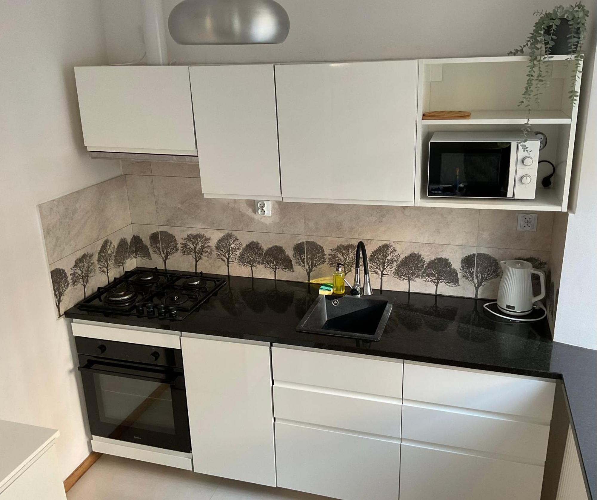 Omorika Na Zamkowej Lägenhet Kraków Exteriör bild